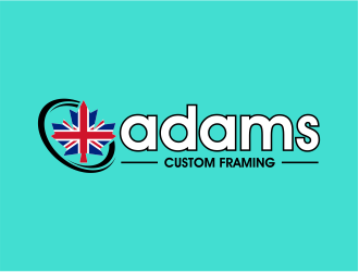 Adams Custom Framing logo design by cintoko