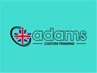 Adams Custom Framing logo design by cintoko