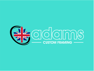 Adams Custom Framing logo design by cintoko