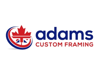 Adams Custom Framing logo design by akilis13