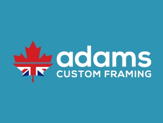 Adams Custom Framing logo design by akilis13