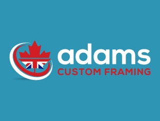 Adams Custom Framing logo design by akilis13