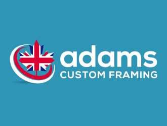 Adams Custom Framing logo design by akilis13