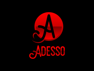 Adesso logo design by ekitessar