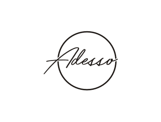 Adesso logo design by Zeratu