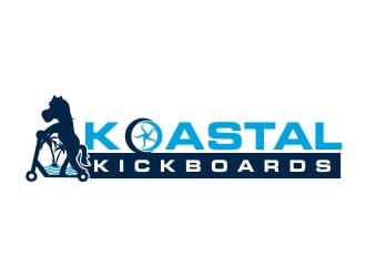 Koastal Kickboards  logo design by mckris