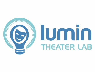 (lumin)theater lab logo design by up2date