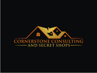 Cornerstone Consulting and Secret Shops logo design by logitec