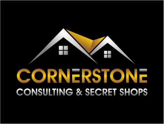 Cornerstone Consulting and Secret Shops logo design by cintoko