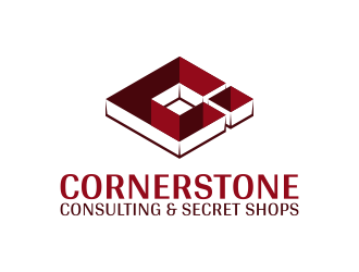 Cornerstone Consulting and Secret Shops logo design by pakNton