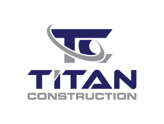 Titan Construction  logo design by dchris