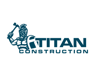 Titan Construction  logo design by tec343