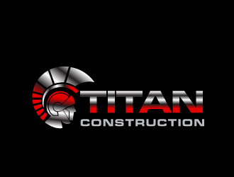 Titan Construction  logo design by tec343