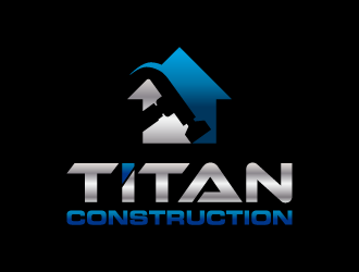 Titan Construction  logo design by dchris