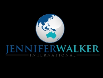 Jennifer Walker International logo design by shravya