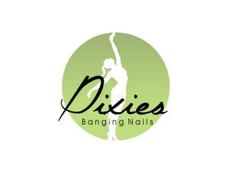 Pixies Banging Nails logo design by AisRafa