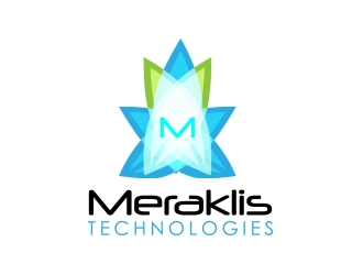Meraklis Technologies logo design by shernievz