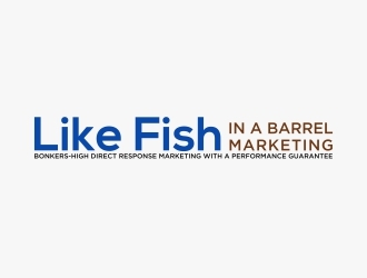 Like Fish In a Barrel Marketing logo design by careem