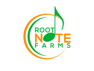 Root Note Farms logo design by kopipanas