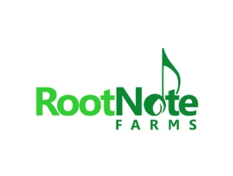 Root Note Farms logo design by chemobali