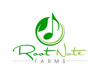 Root Note Farms logo design by J0s3Ph