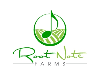 Root Note Farms logo design by J0s3Ph
