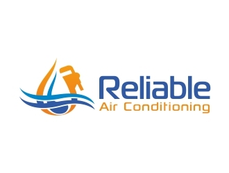 Reliable Air Conditioning logo design by adwebicon