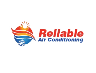 Reliable Air Conditioning logo design by adwebicon