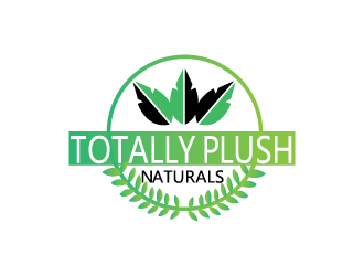 Totally Plush Naturals logo design by ManishSaini