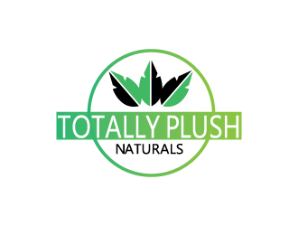 Totally Plush Naturals logo design by ManishSaini