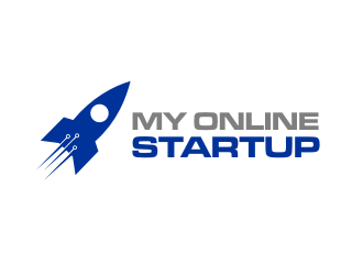 My Online Startup logo design by rdbentar