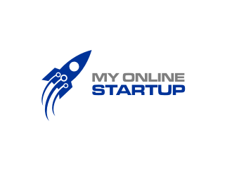 My Online Startup logo design by rdbentar