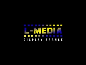 L-MEDIA Display France logo design by bougalla005