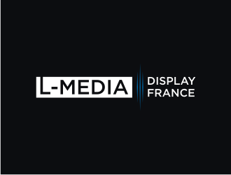 L-MEDIA Display France logo design by LOVECTOR