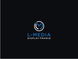 L-MEDIA Display France logo design by LOVECTOR