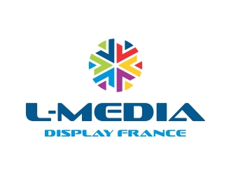 L-MEDIA Display France logo design by cikiyunn