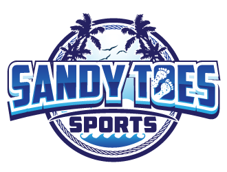 Sandy toes sports logo design by scriotx