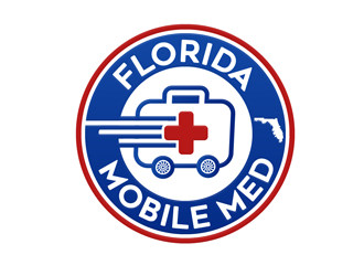 Florida Mobile Med logo design by megalogos