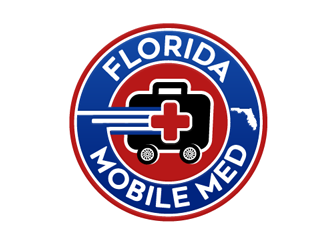 Florida Mobile Med logo design by megalogos