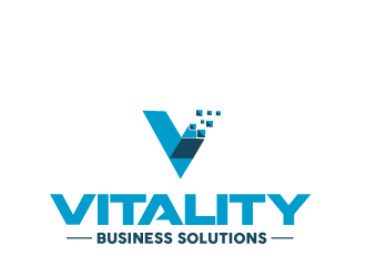 Vitality Business Solutions logo design by tec343