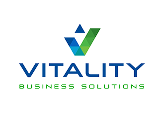 Vitality Business Solutions logo design by 3Dlogos