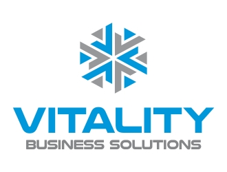 Vitality Business Solutions logo design by cikiyunn