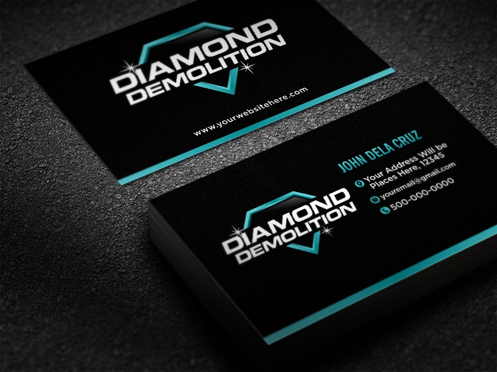DIAMOND DEMOLITION logo design by scriotx