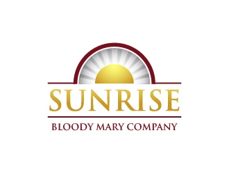 sunrise bloody mary company logo design by usef44