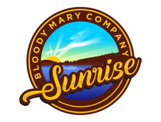 sunrise bloody mary company logo design by IrvanB