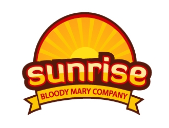 sunrise bloody mary company logo design by ZQDesigns