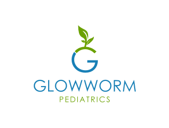 Glowworm Pediatrics logo design by ohtani15
