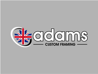 Adams Custom Framing logo design by cintoko