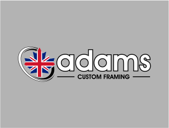Adams Custom Framing logo design by cintoko