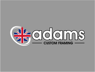 Adams Custom Framing logo design by cintoko